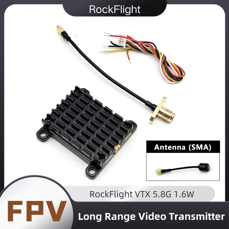 Rc Transmitter - RockFlight TX663 VTX 5.8G 48CH PitMode25mW/200mW/1000mW/1600mW