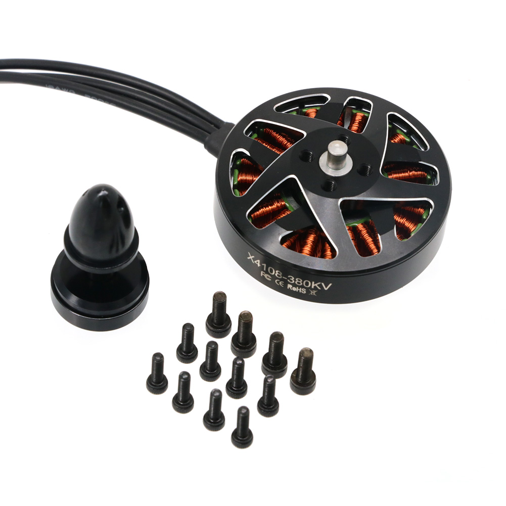 Brushed Drone Motor - 4pcs UAngel 4108 X4108 380KV 600KV