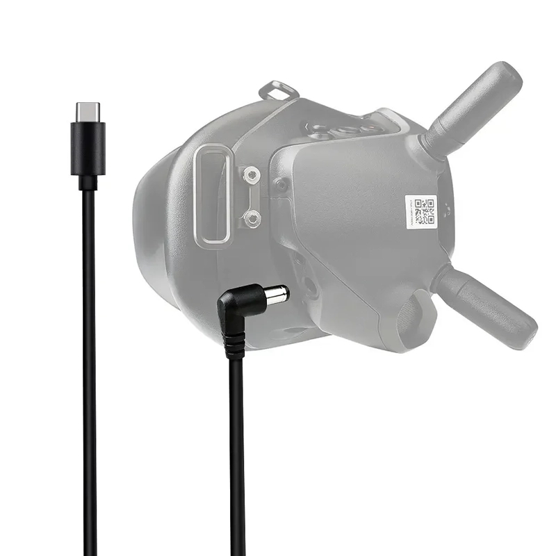 Drone Goggles Dji - สายชาร์จพอร์ต Type-C ที่รองรับการชาร์จด้วยโปรโตคอล PD สำหรับ DJI
