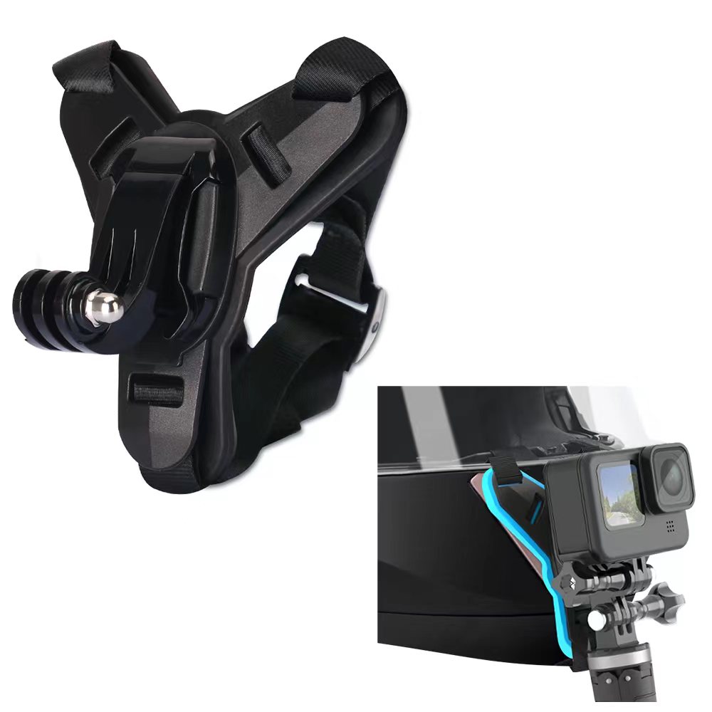 Runcam Camera - คางหมวกกันน็อครถจักรยานยนต์ขาตั้งผู้ถือ Mount สําหรับ DJI Action 6