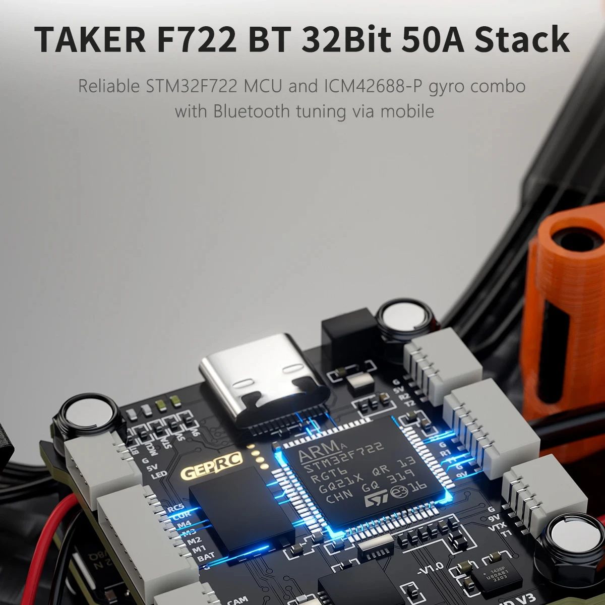 GEPRC MARK5 O4 Pro โดรน FPV ฟร - F722 Flight Controller บทวิจารณ์และราคา