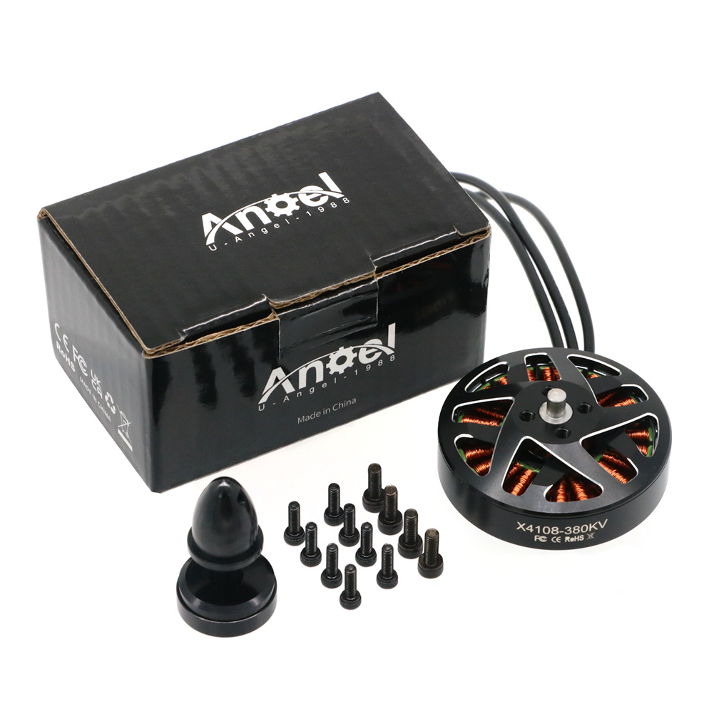 4pcs UAngel 4108 X4108 380KV 6 - Brushed Drone Motor บทวิจารณ์และราคา