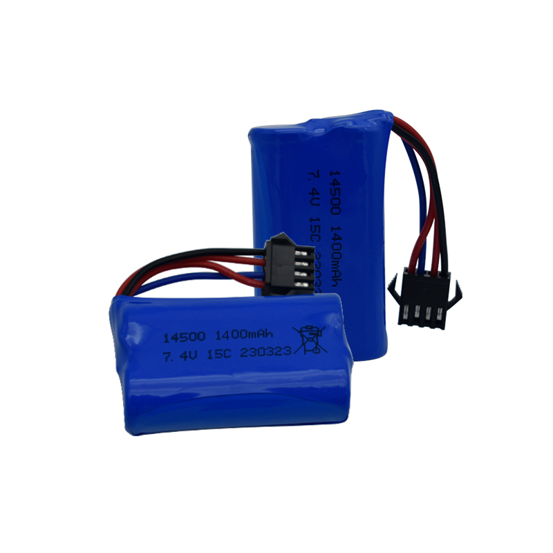 7.4V 1400mAh 14500 แบตเตอรี่ลิ - Balance Charger Rc บทวิจารณ์และราคา