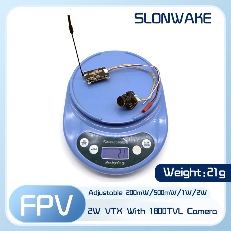 SLONWAKE 5.8G 56CH 2W เครื่องส - Fpv Camera บทวิจารณ์และราคา