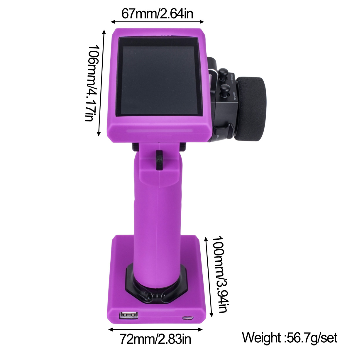 เคสซิลิโคนป้องกันรอยขีดข่วนสำห - Flysky Transmitter บทวิจารณ์และราคา