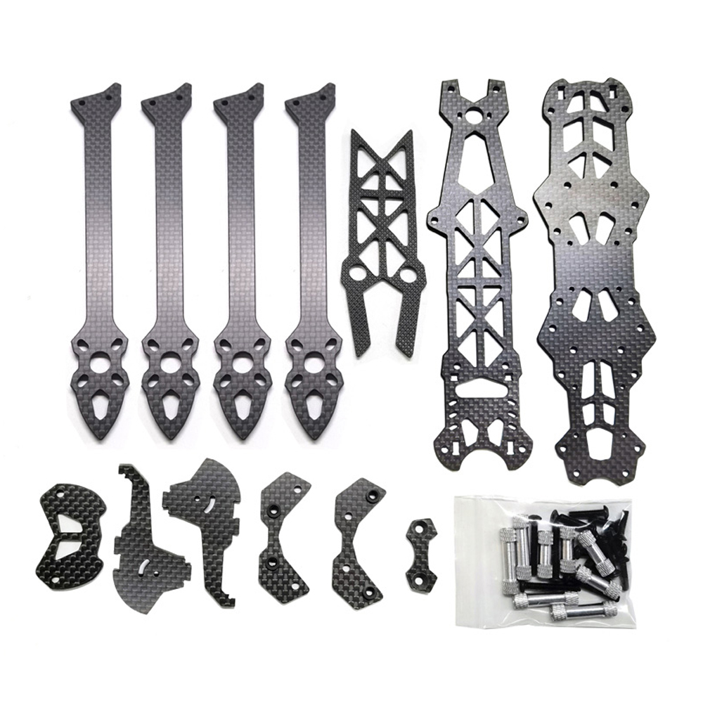 1ชิ้นเครื่องหมาย Mark4 4 HD 7น - Carbon Fiber Drone Frame บทวิจารณ์และราคา