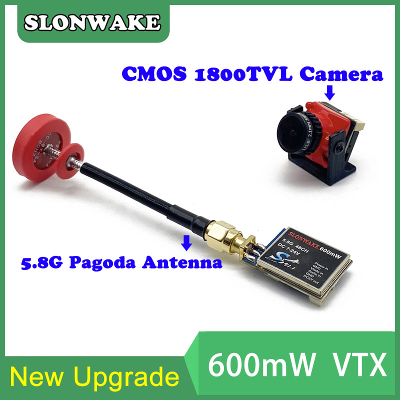 พร้อมใช้งาน 5.8G 48CH 600mW เค - Rc Transmitter บทวิจารณ์และราคา