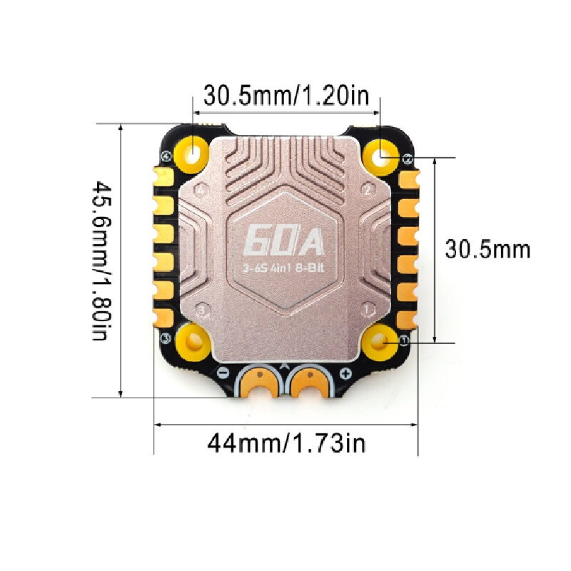ชุดควบคุมการบิน Stack BLS 60A  - Betaflight Fc บทวิจารณ์และราคา