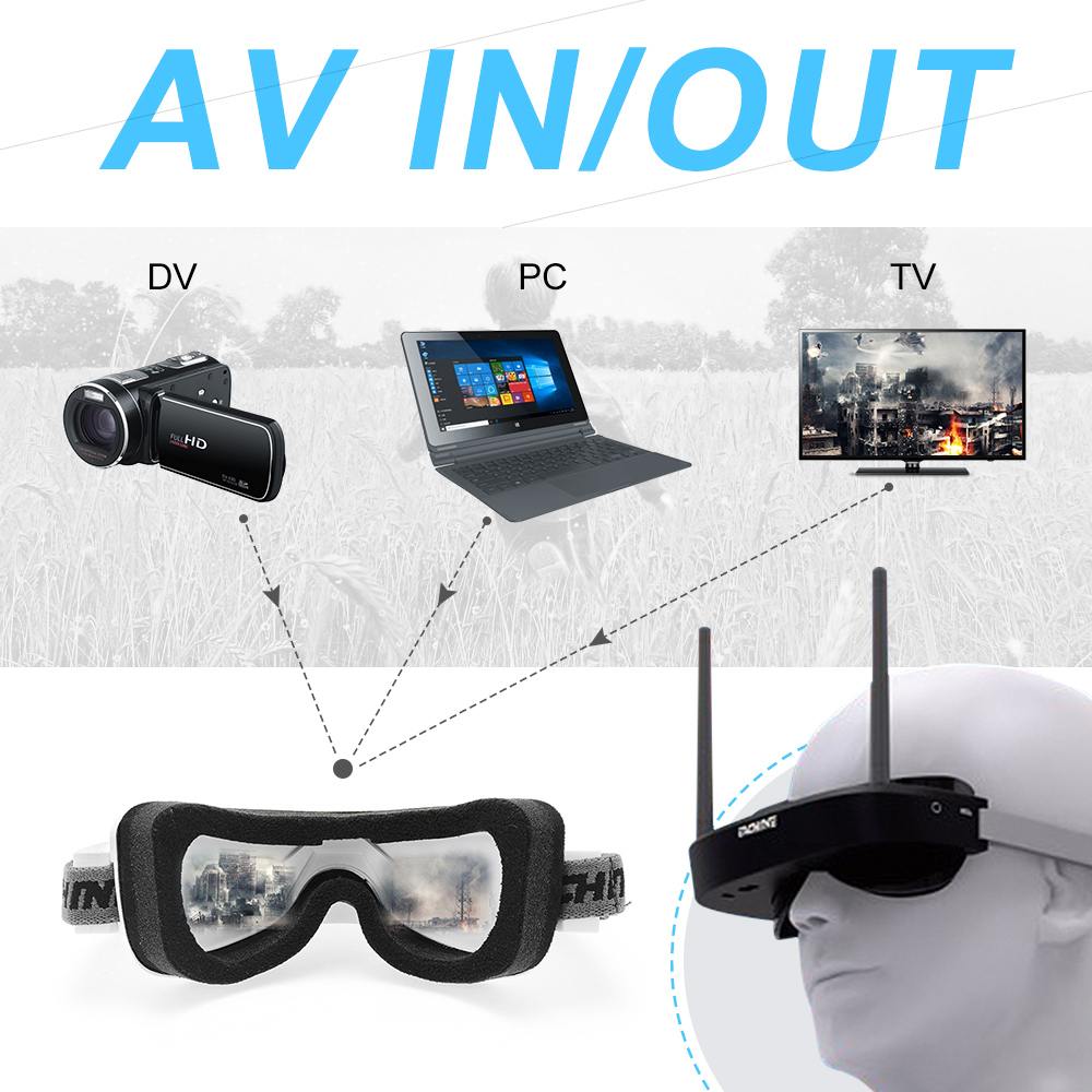 Eachine EV100 720*540 5.8G 72C - Goggles Fpv บทวิจารณ์และราคา
