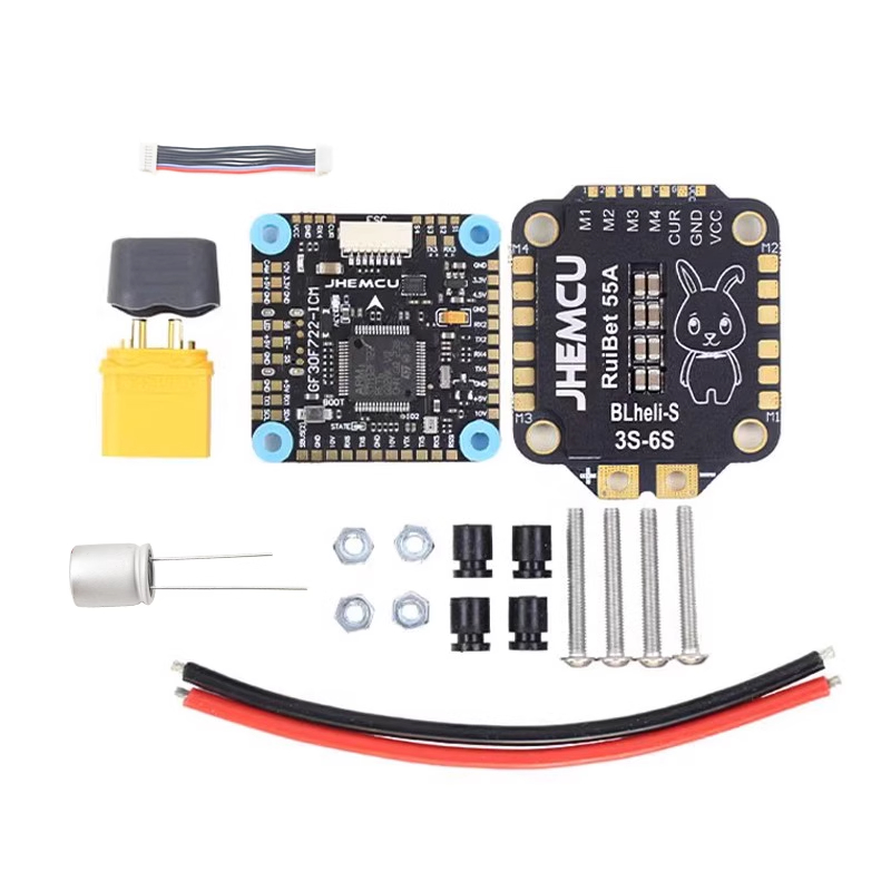 JHEMCU F722 Stack 55A GF30F722 - F722 Flight Controller บทวิจารณ์และราคา