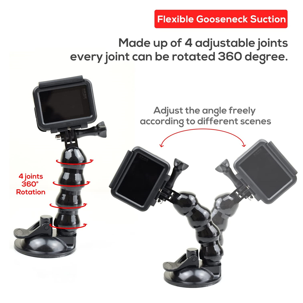ขาจับติดกระจกหน้ารถแบบยึดด้วยถ - Runcam Camera บทวิจารณ์และราคา