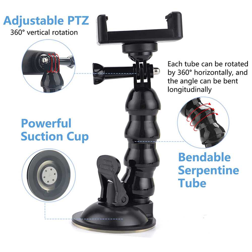 ขาจับติดกระจกหน้ารถแบบยึดด้วยถ - Runcam Camera บทวิจารณ์และราคา