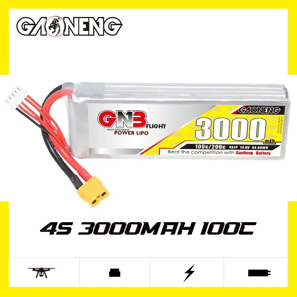 GAONENG GNB 3000mAh 4S 100C 20 - Lipo Battery 4S บทวิจารณ์และราคา