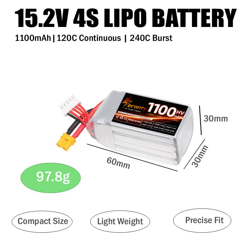 Teranty 2S 3S 4S 6S HV แบตเตอร - Lipo Battery 6S บทวิจารณ์และราคา