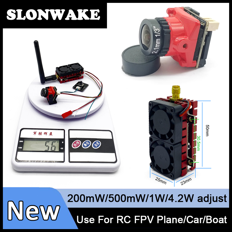 SLONWAKE 5.8G 48CH 4.2W VTX เค - Goggles Fpv บทวิจารณ์และราคา