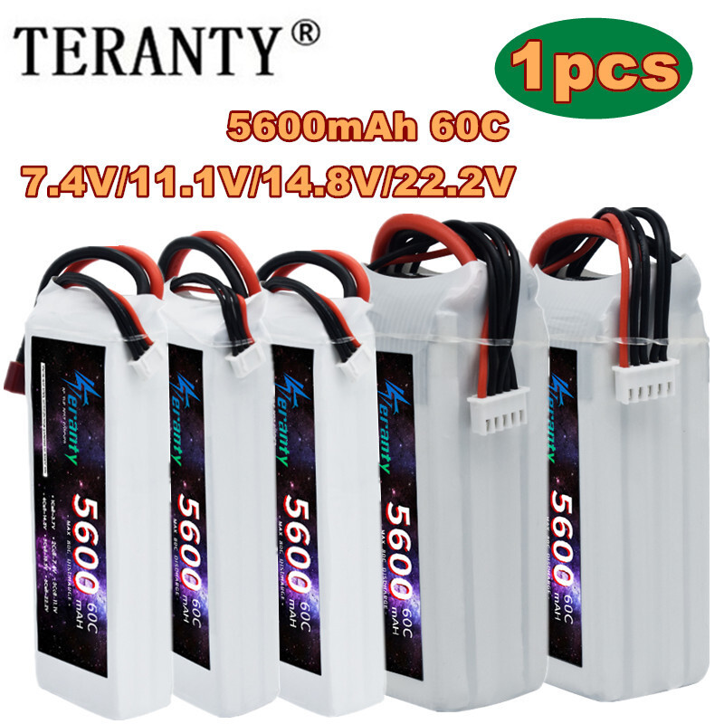 TERANTY 5600MAH 60C 2S 3S 4S 6 - Lipo Battery 6S บทวิจารณ์และราคา