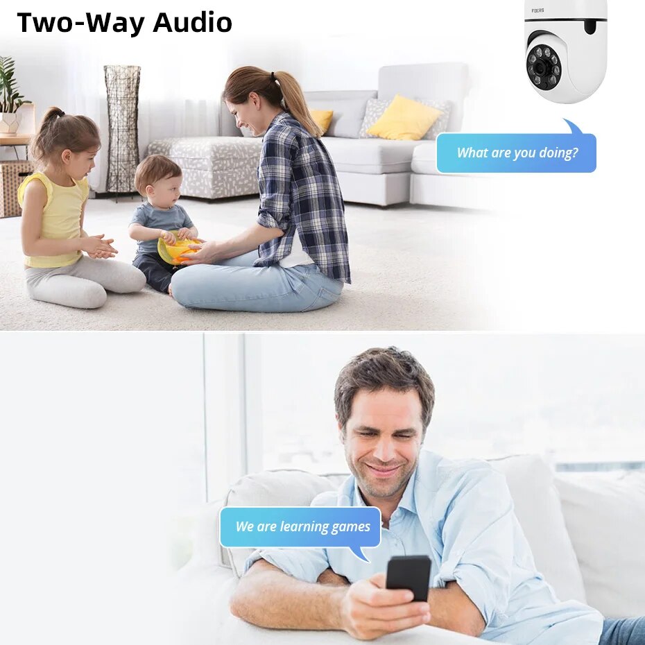 หลอดไฟ E27 กล้องเฝ้าระวังสี Ni - Hd Zero Camera บทวิจารณ์และราคา