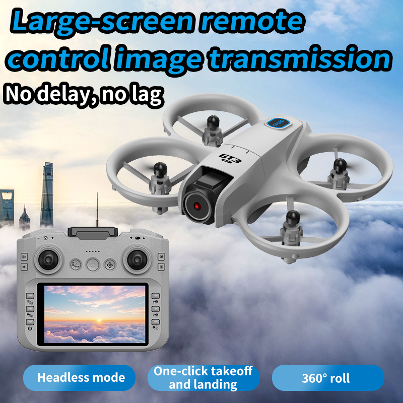 โดรนรุ่นใหม่ GT3 MAX จอใหญ่ คว - Brushed Drone Motor บทวิจารณ์และราคา