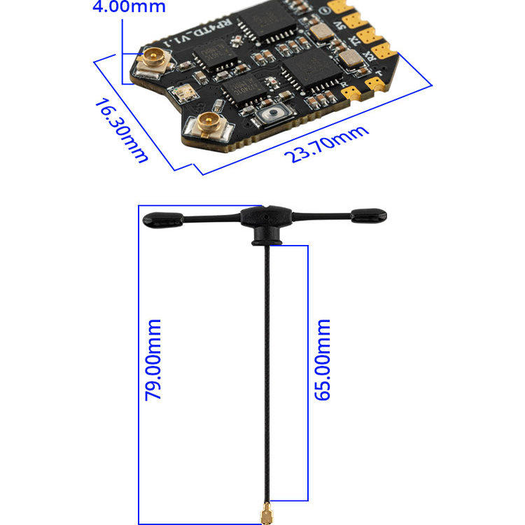 RadioMaster RP4TD ExpressLRS 2 - Analog Fpv Camera บทวิจารณ์และราคา