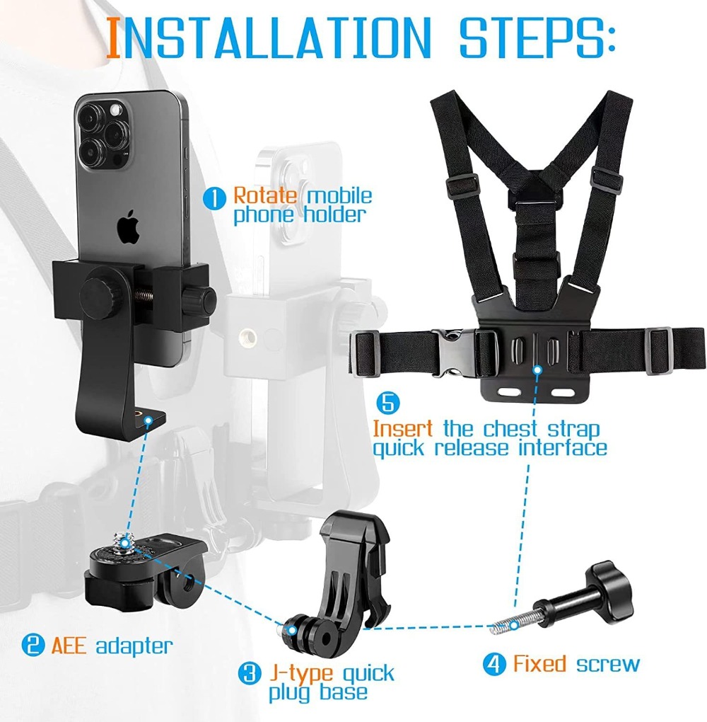 ชุดยึดโทรศัพท์แบบปรับได้ 1 ชุด - Runcam Camera บทวิจารณ์และราคา