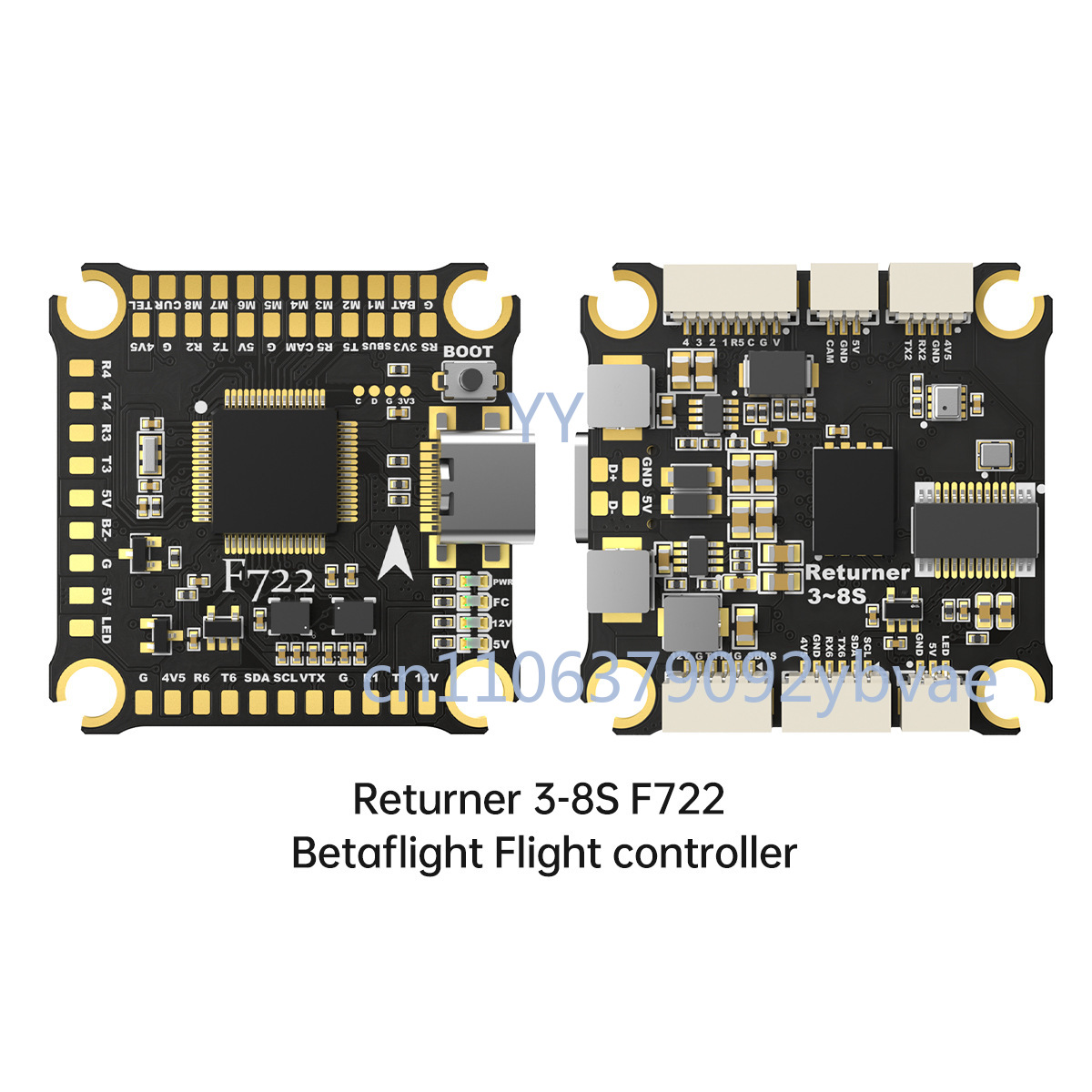 ตัวควบคุมการบิน FPV Racing รุ่ - F722 Flight Controller บทวิจารณ์และราคา